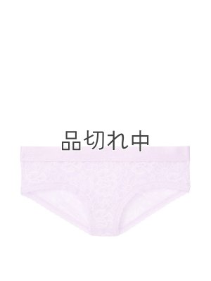 画像1: 【Victoria's Secret/ヴィクトリアシークレット】Logo Waist Hiphugger Panty ショーツ(XS)：パープルペタル