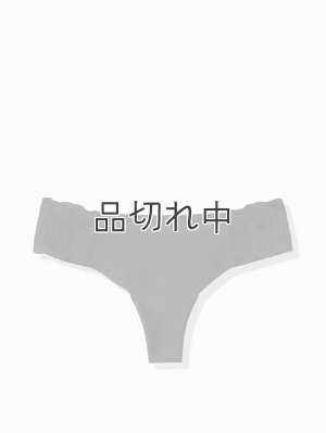 画像1: 【Victoria's Secret PINK/ヴィクトリアシークレットピンク】ショーツ Thong (XS)：ピュアブラック　