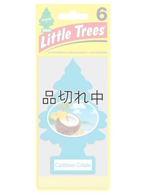 画像1: 【Little Trees/ヤンキーキャンドル】エアーフレッシュナー(6枚セット)：カリビアンコラーダ