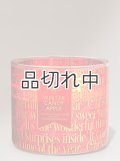 【Bath&BodyWorks】3-wickキャンドル（14.5oz）：ウィンターキャンディアップル