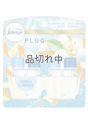 画像1: 【USファブリーズ】プラグインオイルリフィル(2セット入)：Refresh & Energize  ゼスティーオレンジブロッサム