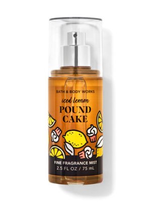 画像1: 【Bath&BodyWorks】トラベルサイズファインフレグランスミスト：アイスレモンパウンドケーキ