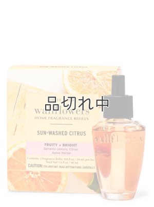 画像1: 【Bath&BodyWorks】Wallflowers詰替リフィル(2個入り)：サンウォッシュドシトラス