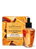 【Bath&BodyWorks】Wallflowers詰替リフィル(2個入り)：ソルトバタースコッチ＆バニラ
