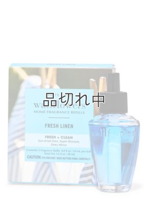 画像1: 【Bath&BodyWorks】Wallflowers詰替リフィル(2個入り)：フレッシュリネン