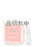 【Bath&BodyWorks】シグネチャー1-wickキャンドル（8oz）：ストロベリーメロン