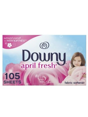 画像1: 【Downy/ダウニー】ドライヤーシート(105枚入り)：エイプリルフレッシュ