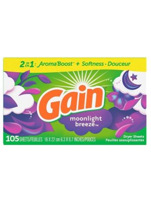 画像1: 【Gain/ゲイン】ドライヤーシート(105枚入り)：ゲインムーンライトブリーズ