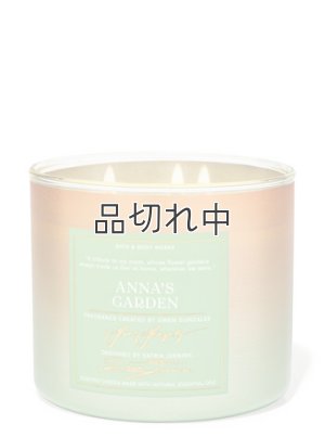 画像1: 【Bath&BodyWorks】3-wickキャンドル（14.5oz）：Anna's Garden