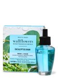 【Bath&BodyWorks】Wallflowers詰替リフィル(2個入り)：ユーカリレイン