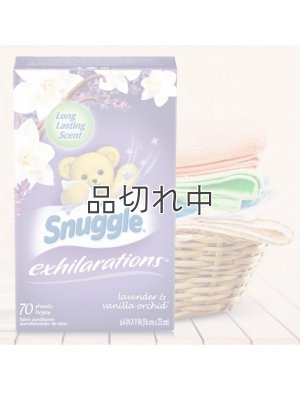 画像4: 【Snuggle/スナッグル】ドライヤーシート(70枚入り)：ラベンダー＆バニラオーキッド