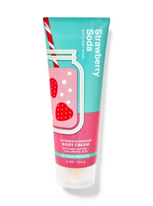 画像1: 【Bath&BodyWorks】ボディクリーム：ストロベリーソーダ