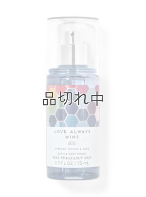 画像1: 【Bath&BodyWorks】トラベルサイズファインフレグランスミスト：Love Always Wins