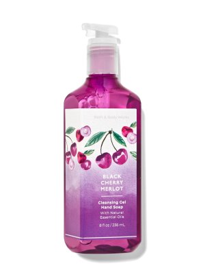 画像1: 【Bath&BodyWorks】クレンジングジェルハンドソープ：ブラックチェリーメルロー