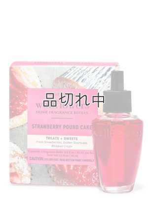 画像1: 【Bath&BodyWorks】Wallflowers詰替リフィル(2個入り)：ストロベリーパウンドケーキ