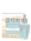 【Bath&BodyWorks】Wallflowers詰替リフィル(2個入り)：フレッシュフォールモーニング