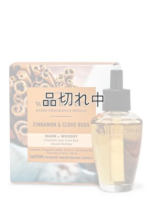 画像1: 【Bath&BodyWorks】Wallflowers詰替リフィル(2個入り)：シナモン＆クローブバッド