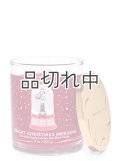 【Bath&BodyWorks】シグネチャー1-wickキャンドル（8oz）：ブライトクリスマスモーニング