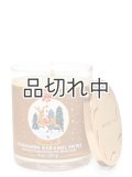 【Bath&BodyWorks】シグネチャー1-wickキャンドル（8oz）：シナモンキャラメルスワール