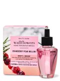 【Bath&BodyWorks】Wallflowers詰替リフィル(2個入り)：クランベリーペアーベリーニ