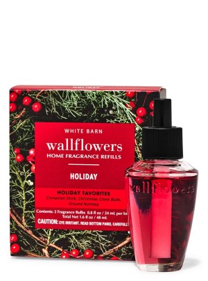 画像1: 【Bath&BodyWorks】Wallflowers詰替リフィル(2個入り)：ホリデー