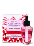 【Bath&BodyWorks】Wallflowers詰替リフィル(2個入り)：ツイステッドペパーミント