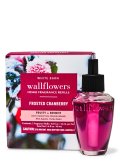 【Bath&BodyWorks】Wallflowers詰替リフィル(2個入り)：フロステッドクランベリー