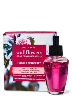 画像1: 【Bath&BodyWorks】Wallflowers詰替リフィル(2個入り)：フロステッドクランベリー