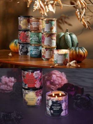 画像4: 【YANKEE CANDLE/ヤンキーキャンドル】3-wickキャンドル（14.5oz）：Boo-Nana Toffee (ブーナナトフィー)