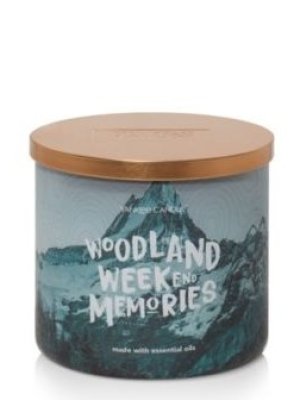 画像1: 【YANKEE CANDLE/ヤンキーキャンドル】3-wickキャンドル（14.5oz）：ウッドランドウィークエンドメモリーズ