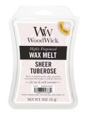 【WoodWick/ウッドウィック】ワックスメルト6P入り(3oz)：シアーチュベローズ