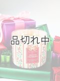 【Bath&BodyWorks】3-wickキャンドル（14.5oz）：フロステッドクランベリー