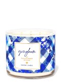 【Bath&BodyWorks】3-wickキャンドル（14.5oz）：ギンガム