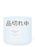 【Bath&BodyWorks】3-wickキャンドル（14.5oz）：サンドレンチドリネン