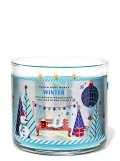 【Bath&BodyWorks】3-wickキャンドル（14.5oz）：ウィンター