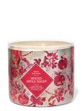 【Bath&BodyWorks】3-wickキャンドル（14.5oz）：スパイスアップルトディー