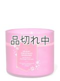 【Bath&BodyWorks】3-wickキャンドル（14.5oz）：ブライトクリスマスモーニング