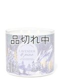 【Bath&BodyWorks】3-wickキャンドル（14.5oz）：ラベンダー＆パイン