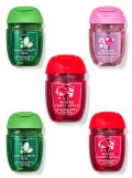 【Bath&BodyWorks】セットでお得☆ミニ抗菌ハンドジェル5個セット：Holiday Traditions(ホリデートラディション)