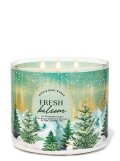 【Bath&BodyWorks】3-wickキャンドル（14.5oz）：フレッシュバルサム