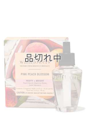 画像1: 【Bath&BodyWorks】Wallflowers詰替リフィル(2個入り)：ピンクピーチブロッサム