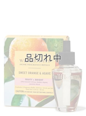 画像1: 【Bath&BodyWorks】Wallflowers詰替リフィル(2個入り)：スイートオレンジ＆アガベ