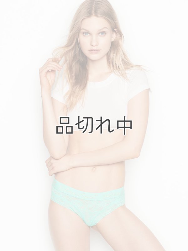 画像2: 【Victoria's Secret/ヴィクトリアシークレット】Script Logo Cheeky Panty ショーツ(XS)：オアシスブルー