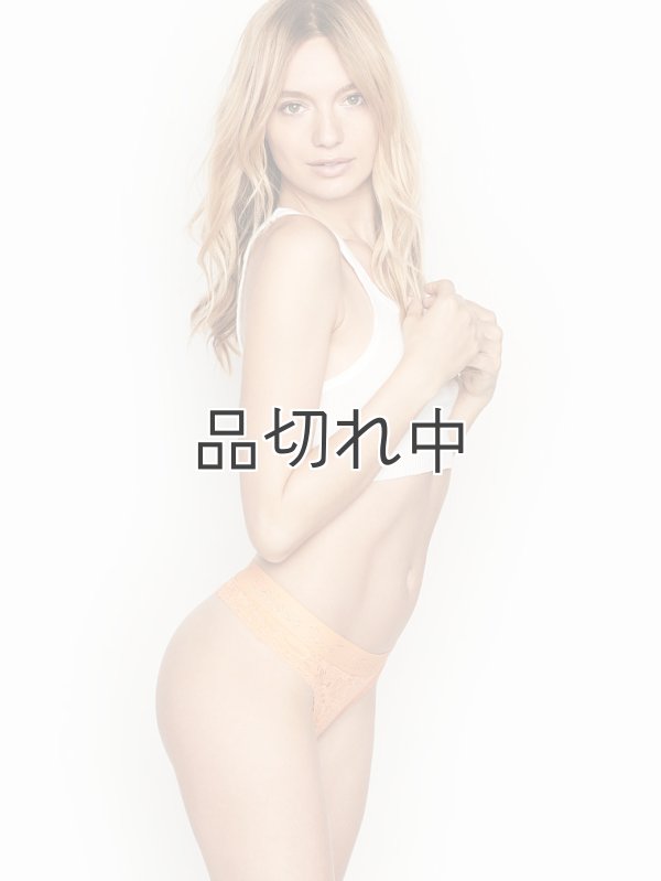 画像2: 【Victoria's Secret/ヴィクトリアシークレット】Script Logo Thong Panty ショーツ(XS)：パーティーピーチ