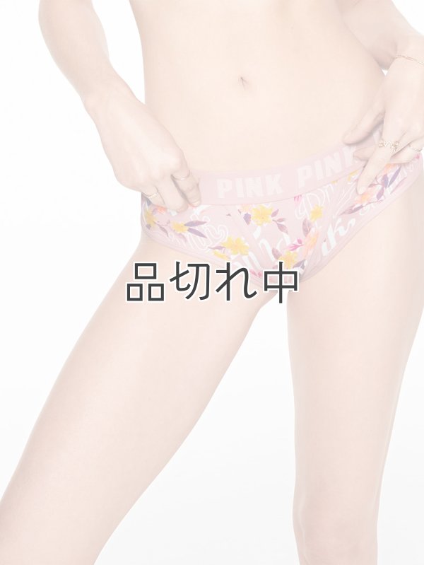 画像2: 【Victoria's Secret PINK/ヴィクトリアシークレットピンク】Logo Cheekster ショーツ(XS)：ローズフローラル