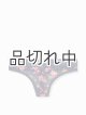 画像: 【Victoria's Secret PINK/ヴィクトリアシークレットピンク】Lace Logo Thong ショーツ(XS)：ネイビーフローラル