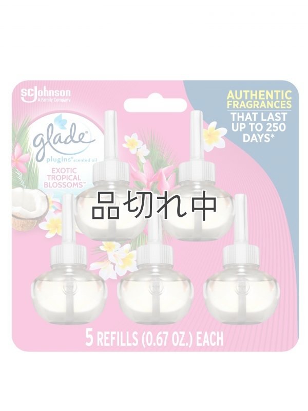 画像1: 【glade】プラグインオイルリフィル(5個入)：エキゾチックトロピカルブロッサム