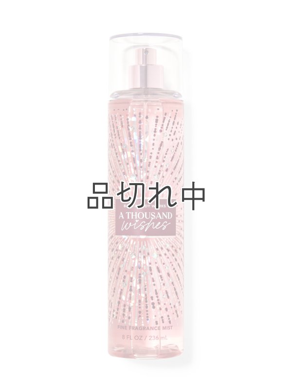 画像1: 【Bath&BodyWorks】ファインフレグランスミスト：A Thousand Wishes