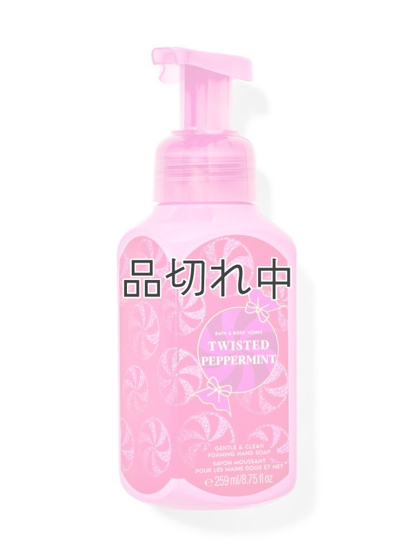 画像1: 【Bath&BodyWorks】フォーミングハンドソープ：ツイステッドペパーミント