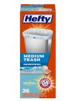 画像1: 【Hefty】香り付きゴミ袋★8ガロン(30.2L)×26枚：オーシャンウォーター(ひも付き)